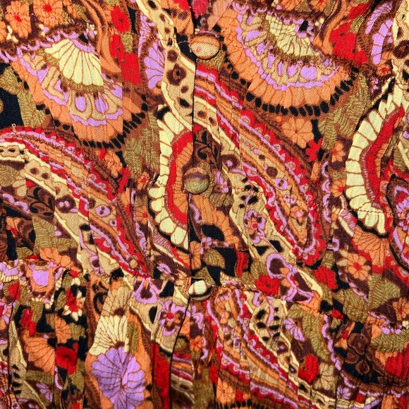 Billabong Catching Feelings Peplum Top NWT Med - Picture 9 of 9